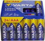 Alkaline Batterien Longlife Power Mignon AA im Angebot bei EDEKA in Koblenz Alkaline Batterien Longlife Power Mignon AA Angebote von Varta bei EDEKA Koblenz für 7,77 €