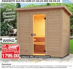 Herbrügger Unna - Saunahaus Angebot im Prospekt Saunahaus bei Herbrügger im Unna Prospekt für 1.799,00 €