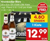 Biere Angebote von Krombacher bei Netto Marken-Discount Menden für 12,99 €