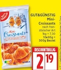 Mini-Croissants von Gut&Günstig im aktuellen EDEKA Prospekt