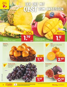 Obst im Netto Marken-Discount Prospekt "Aktuelle Angebote" mit 59 Seiten (München)