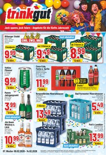 Coca Cola im Trinkgut Prospekt "Aktuelle Angebote" mit 18 Seiten (Dülmen)