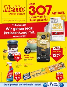 Kaffee im Netto Marken-Discount Prospekt "Aktuelle Angebote" mit 63 Seiten (Weiden (Oberpfalz))