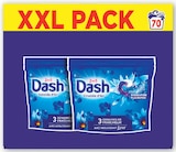Lessive Dash Pods 2 en 1 - Doypack 70 capsules - Dash - Super U à Vaulx-en-Velin Lessive Dash Pods 2 en 1 - Doypack 70 capsules - Dash en promo chez Super U Vaulx-en-Velin à 17,99 €