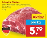 Schweine-Nacken im Angebot bei Netto Marken-Discount in Frankfurt Schweine-Nacken Angebote bei Netto Marken-Discount Frankfurt für 5,79 €