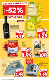 Blutdruckmessgerät im Kaufland Prospekt "KNÜLLER" mit 70 Seiten (Cottbus)