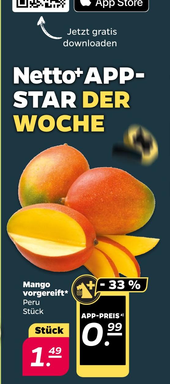 Mango vorgereift