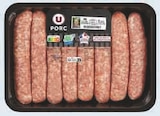 Saucisse de toulouse filière - U en promo chez Super U Calais à 6,39 €