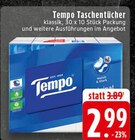 Aktuelles Taschentücher klassik Angebot bei EDEKA in Osnabrück ab 2,99 €