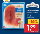 Lachsschinken für 1,99 € bei Netto Marken-Discount im Angebot Lachsschinken im aktuellen Netto Marken-Discount Prospekt