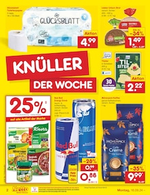 Kaffee im Netto Marken-Discount Prospekt "Aktuelle Angebote" mit 57 Seiten (Freital)