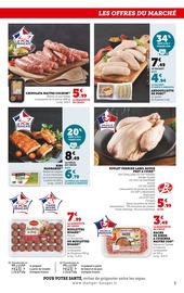 Poulet Angebote im Prospekt "LE MARCHE À PRIX BAS !" von Hyper U Poulet Angebote im Prospekt "LE MARCHE À PRIX BAS !" von Hyper U auf Seite 3
