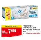 Recharges universelles pour absorbeur d'humidité - SEKO en promo chez Carrefour Issy-les-Moulineaux à 7,99 €