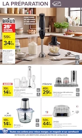 Promos Mixeur dans le catalogue "PARTAGEONS LE GOÛT DU MIEUX MANGER" de Carrefour Mixeur en promo dans le catalogue Carrefour à la page 14