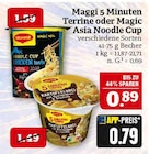 5 Minuten Terrine oder Magic Asia Noodle Cup von Maggi im aktuellen Marktkauf Prospekt