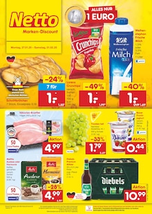 Brötchen im Netto Marken-Discount Prospekt "Aktuelle Angebote" mit 56 Seiten (Duisburg)