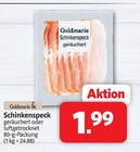 Schinkenspeck im Angebot bei Markant Nordwest in Lippstadt Schinkenspeck Angebote von Goldmarie bei Markant Nordwest Lippstadt für 1,99 €