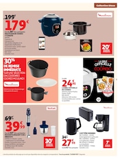 Promos Cookeo dans le catalogue "CUISINE GOURMANDE" de Auchan Hypermarché Cookeo en promo dans le catalogue Auchan Hypermarché à la page 5