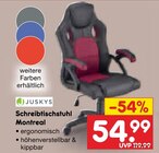 Schreibtischstuhl Montreal Angebote von JUSKYS bei Netto Marken-Discount Weiden für 54,99 €