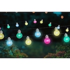 Promo Guirlande guinguette solaire 135cm ampoules multicolores à 4,90 € dans le catalogue Gifi à Nevers