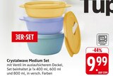 E center Seelbach - Crystalwave Medium Set Angebot im Prospekt Crystalwave Medium Set bei E center im Seelbach Prospekt für 9,99 €