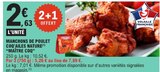 Manchons de poulet coq'ailes nature - MAITRE COQ dans le catalogue E.Leclerc