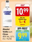 E center Ulm - Vodka auch Citron Angebot im Prospekt Vodka auch Citron bei E center im Ulm Prospekt für 9,99 €