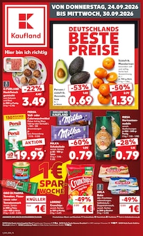 Nudeln im aktuellen Kaufland Prospekt (Halle (Saale)) Nudeln im Kaufland Prospekt "Hier bin ich richtig" mit 75 Seiten (Halle (Saale))