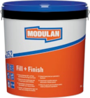 Fill + Finish Füll- und Feinspachtelmasse im Angebot bei Hornbach in Hanau Fill + Finish Füll- und Feinspachtelmasse Angebote von MODULAN bei Hornbach Hanau für 27,95 €