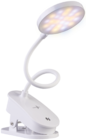 Lampe de lecture CCT rechargeable avec support à pince - LUNARDEC à 6,99 € dans le catalogue PEARL