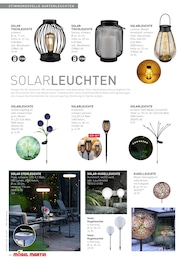 Solar-LED-Lampen Angebot im aktuellen Möbel Martin Prospekt auf Seite 46