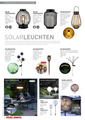 Aktueller Möbel Martin Prospekt mit LED-Lampe, "Wohnfühl-Ideen für Balkon und Garten!", Seite 46