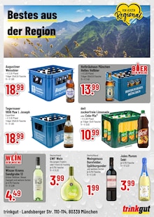 Augustiner im aktuellen Trinkgut Prospekt (München) Augustiner im Trinkgut Prospekt "Aktuelle Angebote" mit 4 Seiten (München)