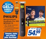 Herrenrasierer OneBlade Pro 360 QP6542/15 im Angebot bei expert in Bergisch Gladbach Herrenrasierer OneBlade Pro 360 QP6542/15 Angebote von PHILIPS bei expert Bergisch Gladbach für 54,99 €