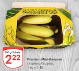 Aktuelles Premium Mini-Bananen Angebot bei GLOBUS in Ludwigshafen (Rhein) ab 2,22 €