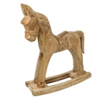 Deko-Schaukelpferd aus Holz im Angebot bei Ernstings family in Singen Deko-Schaukelpferd aus Holz Angebote bei Ernstings family Singen für 19,99 €