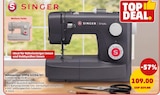 Nähmaschine SIMPLE 3223LG/GY im Penny Prospekt Nähmaschine SIMPLE 3223LG/GY von Singer im aktuellen Penny Prospekt für 109,00 €