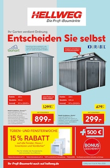 Hellweg Dorsten Prospekt der aktuellen Woche, gültig von 09.03.2026 bis 14.03.2026 Aktueller Hellweg Dorsten Prospekt "Entscheiden Sie selbst" mit 16 Seiten