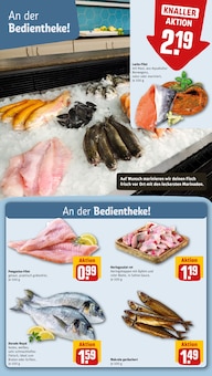 Lachs im aktuellen REWE Prospekt (Hamburg) Lachs im REWE Prospekt "Dein Markt" mit 31 Seiten (Hamburg)