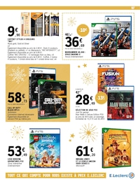 Offre Jeux Vidéo dans le catalogue E.Leclerc du moment à la page 97