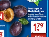 ALDI SÜD Herzogenaurach - Zwetschgen Angebot im Prospekt Zwetschgen bei ALDI SÜD im Herzogenaurach Prospekt für 2,69 €