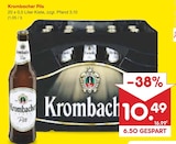 Pils im Netto Marken-Discount Prospekt Pils von Krombacher im aktuellen Netto Marken-Discount Prospekt für 10,49 €