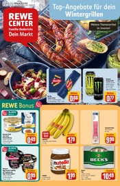 Aktueller REWE Prospekt mit Bier, "Dein Markt", Seite 1