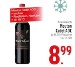 Mouton Cadet AOC Angebote von Mouton Cadet bei EDEKA Passau für 8,99 €