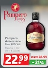 Aktuelles Aniversario Rum 40% Vol. Angebot bei Getränkeland in Rostock ab 22,99 €