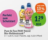 Aktuelle Jever Angebote bei tegut in Erfurt Aktuelles PAW Patrol Bio-Heldengetränk Angebot bei tegut in Erfurt ab 1,29 €
