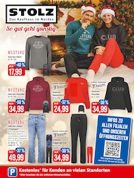 Kaufhaus Stolz Prospekt für Ribnitz-Damgarten mit 16 Seiten Kaufhaus Stolz Prospekt für Ribnitz-Damgarten: "STOLZ. Das Kaufhaus im Norden."16 Seiten12.12.2025 - 21.12.2025