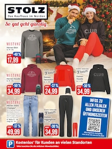 Aktueller Kaufhaus Stolz Prospekt (Cuxhaven, 16 Seiten zum blättern Kaufhaus Stolz Prospekt STOLZ. Das Kaufhaus im Norden. mit 16 Seiten