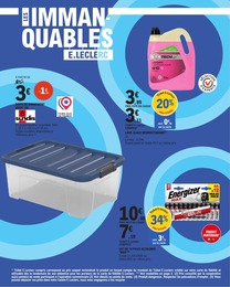 Prix et réduction Boîte De Rangement dans le prospectus E.Leclerc en cours Offre Boîte De Rangement dans le catalogue E.Leclerc du moment à la page 3