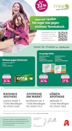 Apotheken Prospekt von mea - meine apotheke in Dettingen Aktueller mea - meine apotheke Apotheken Prospekt für Dettingen: Unsere September-Angebote mit 4} Seiten, 01.09.2026 - 30.09.2026